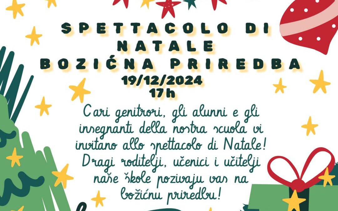 Spettacolo di Natale – Božićna priredba