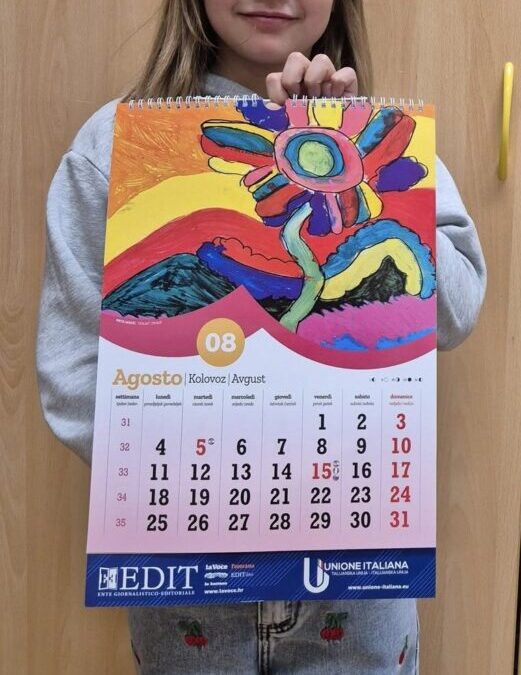 Lavoro artistico selezionato per il calendario dell’UI e dell’EDIT (3a) – Likovni rad izabran za kalendar UI i EDIT (3.a)