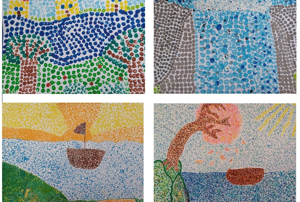 Stvaramo poput umjetnika: Georges Seurat (3.a i 3.b) / Creiamo come gli artisti: Georges Seurat (3a e 3b)