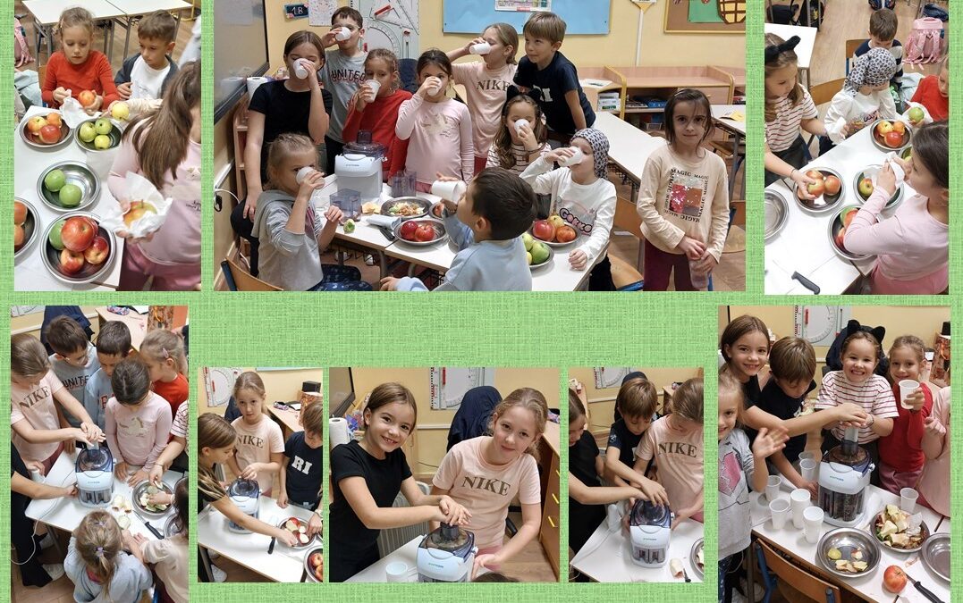 Dan jabuka u produženom boravku učenika 1.b i 3.b razreda