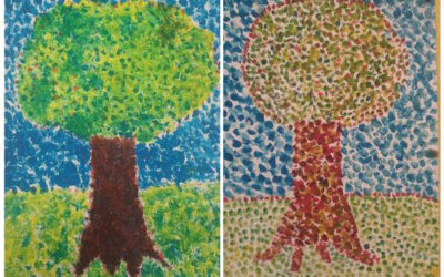 Optičko miješanje boja – Poentilizam (IV.b) / Mescolanza ottica dei colori – Puntinismo (IVb)