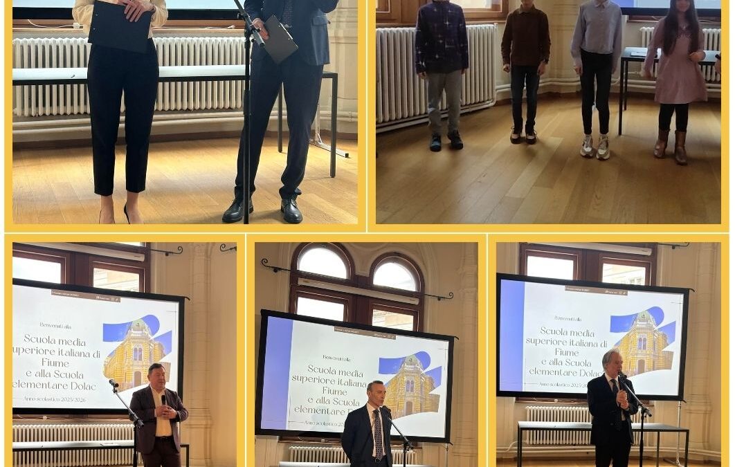 Visita dei rappresentanti della Repubblica Italiana e dell’Unione Italiana